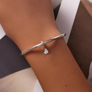 Custom Double Heart Name Pendant Charm for Bracelets