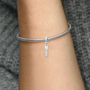 Custom Boy Doll Name Pendant Charm for Bracelet, Personalized Gift