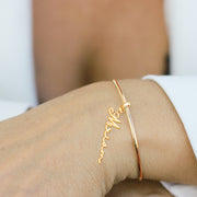 Custom Name Script Charm, Personalized Dangle Charm, Custom Jewelry Gift