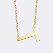 Letter Pendant Necklace, Personalized Letter Necklace