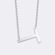 Letter Pendant Necklace, Personalized Letter Necklace