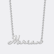 Customized Name Pendant Necklace, Stylish Gold Chain Necklace