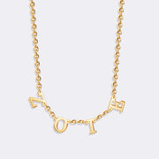Custom Letter Necklace, Buy Letter Charm Necklace