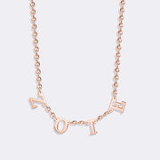 Custom Letter Necklace, Buy Letter Charm Necklace