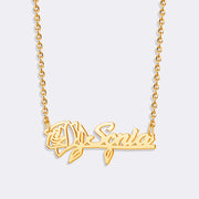 Personalized Name Necklace with Custom Font – Elegant Jewelry Gift