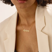 Personalized Name Necklace with Custom Font – Elegant Jewelry Gift