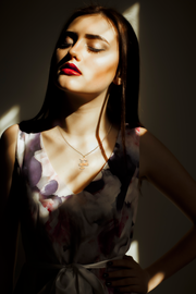 Custom Letter Name Necklace for Womens, Unique Initial Necklace