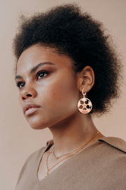 Customizable Soccer Earrings - Unique Sporty Design Available in Elegant Finishes