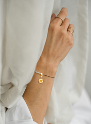 Custom Gold Graduation Charm Pendant - Class of 2025 for Bracelet