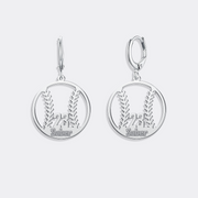 Sporty Baseball Earrings - Customizable Sports Pendant for Sports Fans